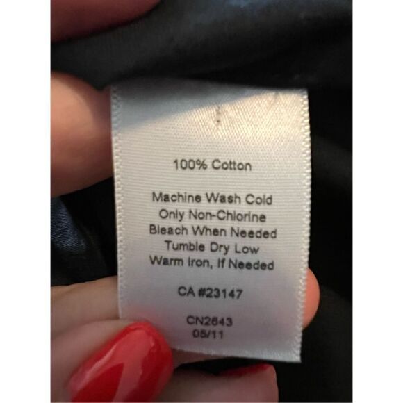 Talbots Womens Black Blouse Size M - Picture 4 of 4